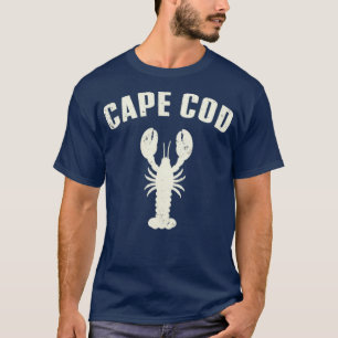 Cape Cod, MA T-shirt homard - Plage d'été classiqu