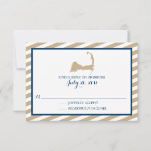 Cape Cod Mariage RSVP