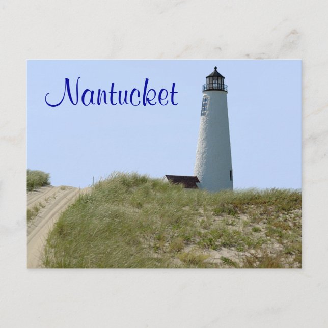 Cape Cod Mass Nantucket Lighthouse Carte postale (Devant)