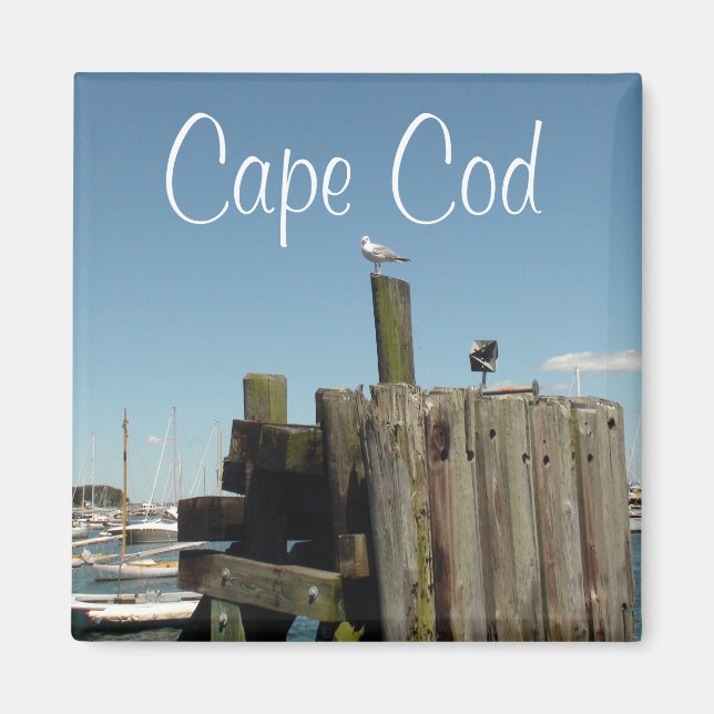 Cape Cod, Massachusetts Sunset souvenir Magnet (Devant)
