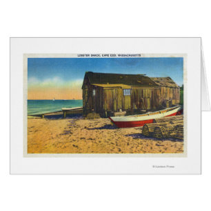 Cape Cod, MassachusettsView d'un homard Shack