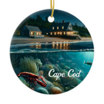 Cape Cod Noël Ornement