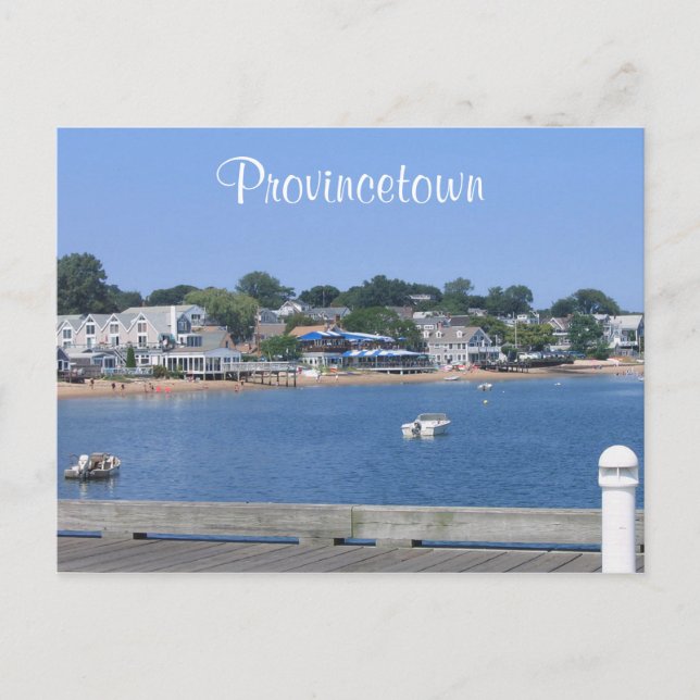 Cape Cod, Provincetown Massachusetts Carte postale (Devant)