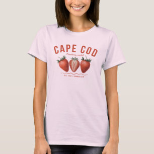 Cape Cod Strawberry Market T-Shirt EST 1994 Été
