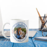 Cape Cod Style Mug Mariage<br><div class="desc">Commémorez votre mariage en donnant à vos invités cette tasse de café de 11oz. Ce design est idéal pour les mariages sur le thème de la plage. Vous pouvez customiser cette tasse de café en ajoutant votre propre photo et votre texte. Le design est de part et d'autre de la...</div>