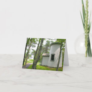 Cape Cod, trois phares Soeurs Carte blanche