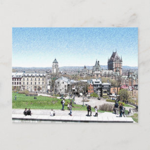 CAPE DIAMOND EN QUÉBEC CARTE POSTALE