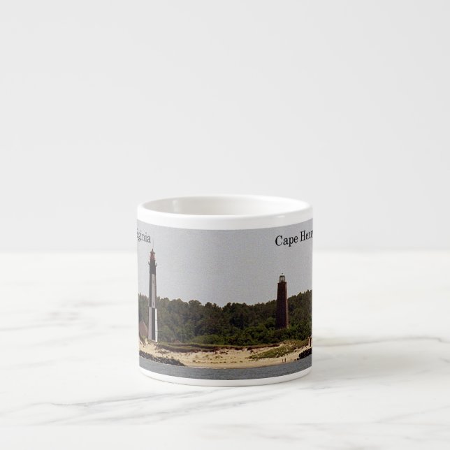 Cape Henry Lighthouses espresso mug (Devant)