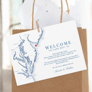 Cape May New Jersey Mariage Programme de Bienvenue