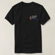 Cape May Stage ART Logos T-shirt en noir