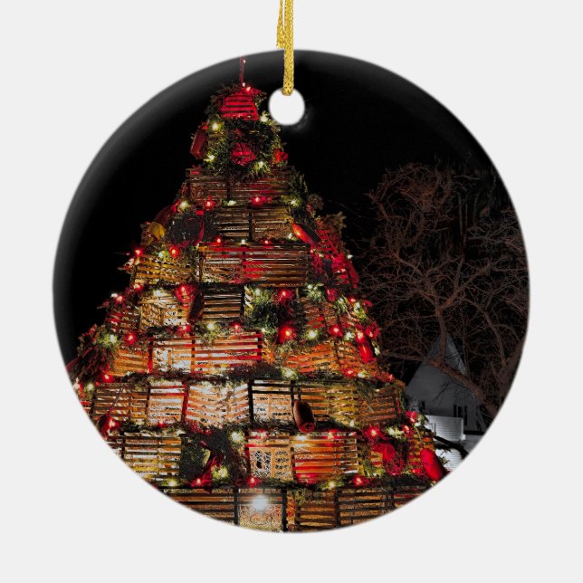 Cape Porpoise célèbre les ornements de Noël (Dos)