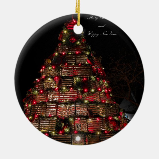 Cape Porpoise célèbre les ornements de Noël (Dos)