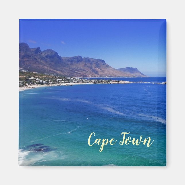 Cape Town 12 Apôtres Ocean View Paysage Magnet (Devant)