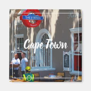 Cape Town Cityscape Street Magnet Afrique du Sud