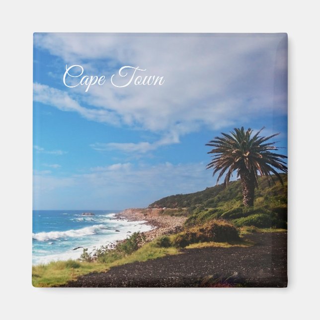 Cape Town Palm Beach Landscape Magnet (Devant)