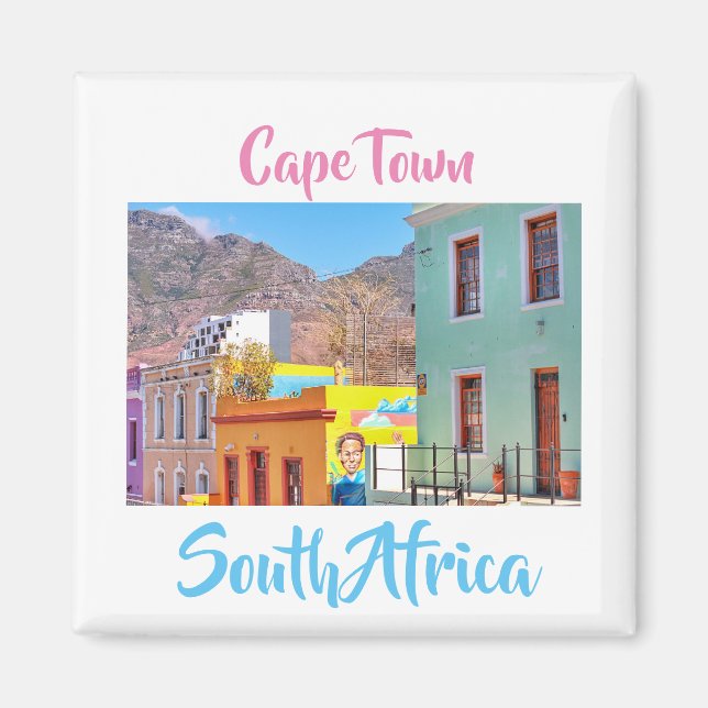 Cape Town Table Mountain City View Magnet (Devant)
