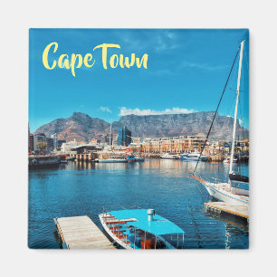 Cape Town Table Mountain Harbour View Magnet