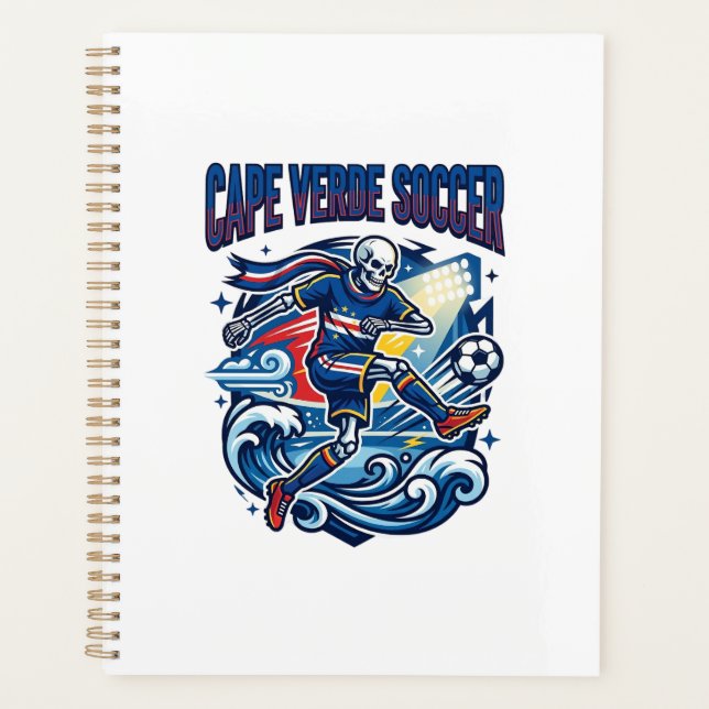 Cape Verde Foot Skeleton Buteur Nations Premium (Devant)