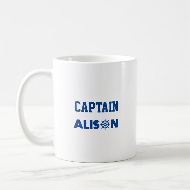Capitaine Alison Coffee Mug (Gauche)