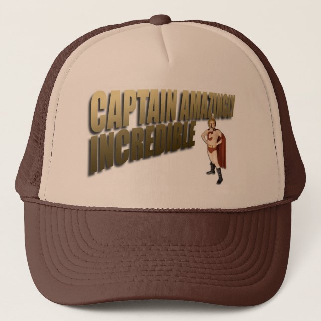 Capitaine Amazingly Incredible - casquette (Devant)