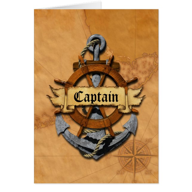 Capitaine Ancre Et Roue (Devant)