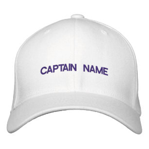 Capitaine Brodé Casquette