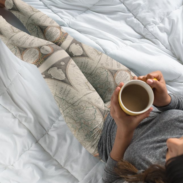 Capitaine Cook World Map 1799 Leggings - Cool (Créateur téléchargé)