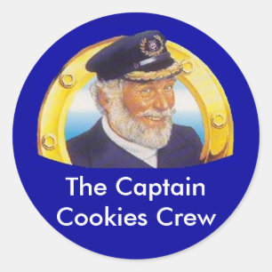 Capitaine Cookies Stickers