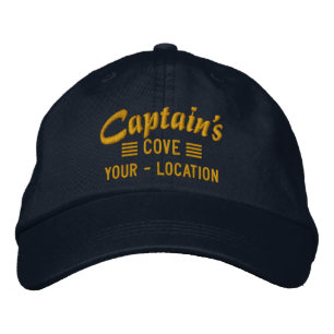 Capitaine COVE Personnalisez-le casquette brodé