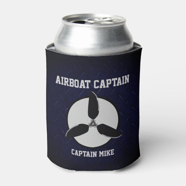 Capitaine d'avion Ajouter le nom Glacière de bière (Can devant)