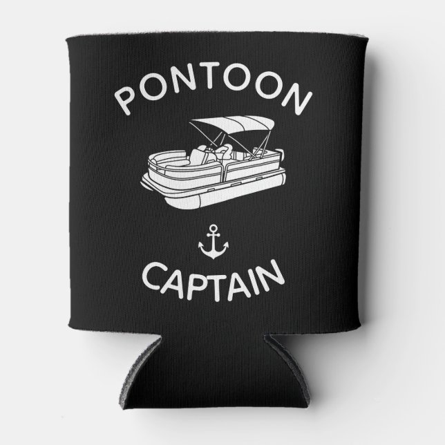 Capitaine de ponton - glacière - Cadeau drôle de b (Devant)