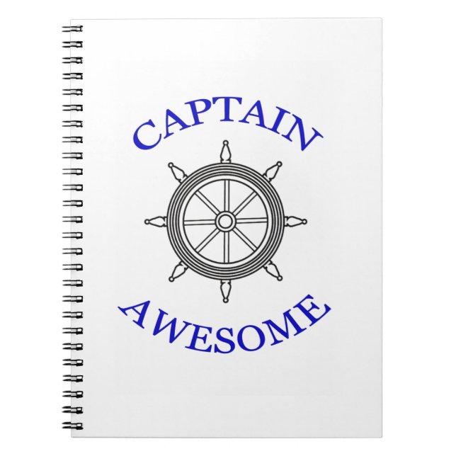 CAPITAINE DES Carnets Spiraux ÉCONOMIQUES (Devant)