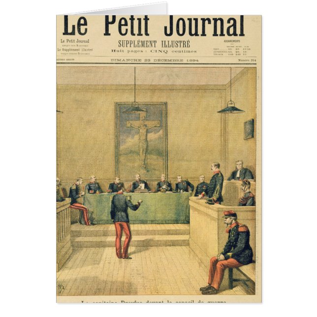 Capitaine Dreyfus avant la cour martiale (Devant)