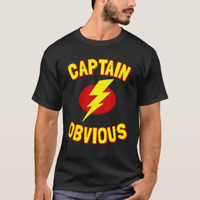 Capitaine Évident T-shirt (Devant)