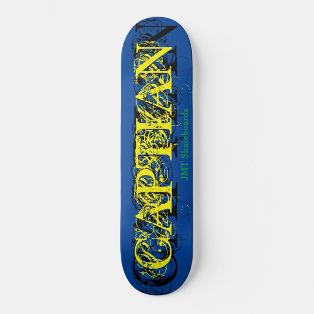CAPITAINE / JMT SKATEBOARDS / Planches à roulettes (Recto)