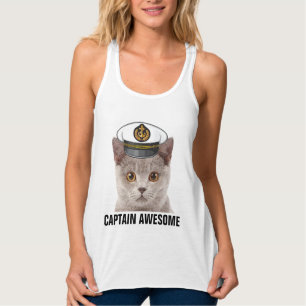 CAPITAINE MAGNIFIQUE, Drôle T-Shirts CAT