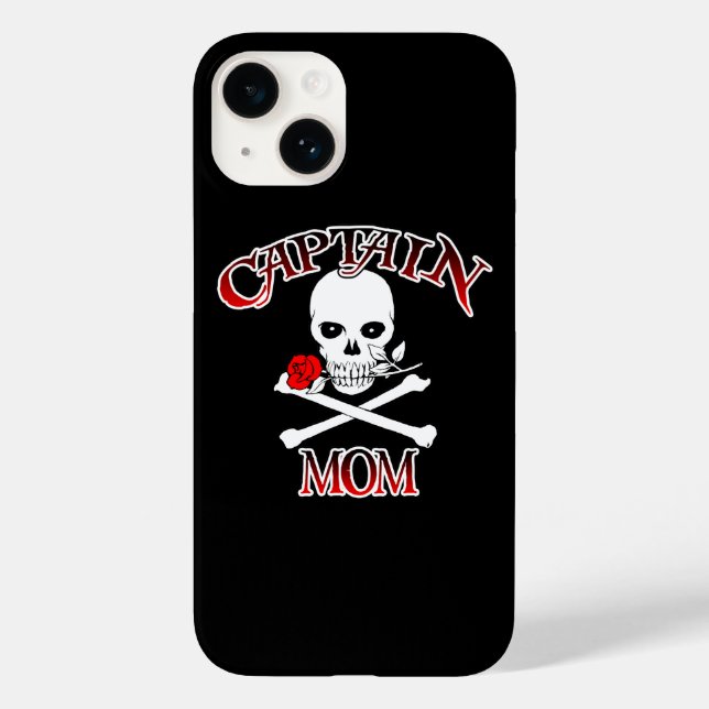 Capitaine Maman iPhone 7 Coque (Verso)