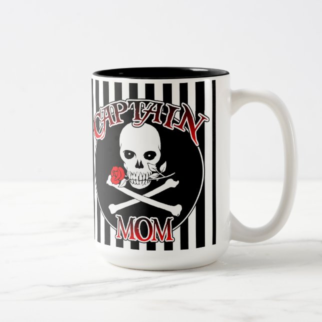 Capitaine Maman Mug (Droit)