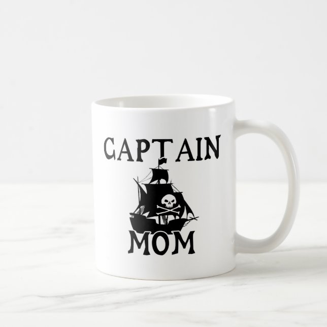 Capitaine Maman Mug (Droite)