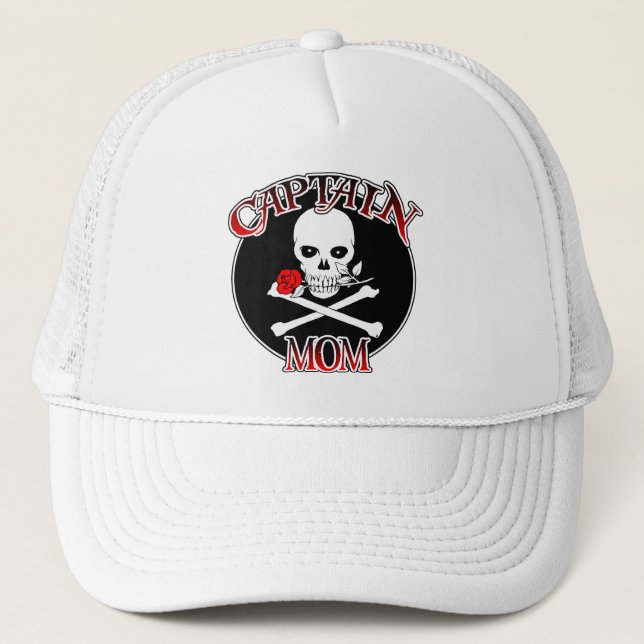 Capitaine Maman (Rose) Casquette (Devant)