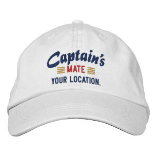 Capitaine MATE Personnalisez-le ! Casquette brodé