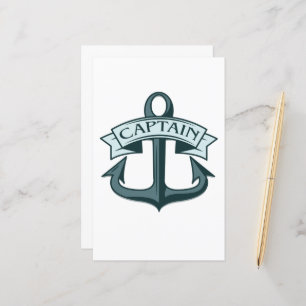 Capitaine navires ancre