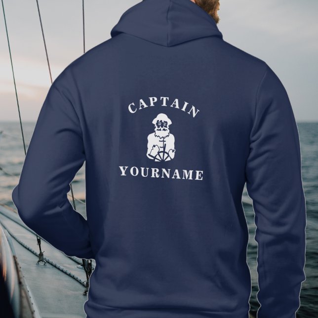 Capitaine Old Scruff avec votre nom Sweat - shirt  (Créateur téléchargé)