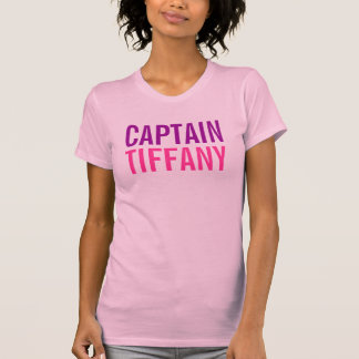 Capitaine personnalisé T-shirts