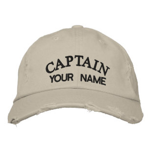 CAPITAINE PERSONNALISÉE - Casquette brodé