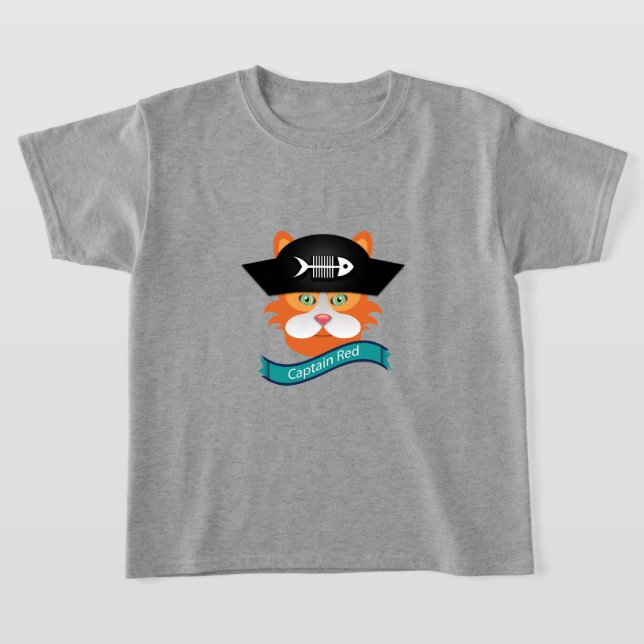 Capitaine Red - T-shirt de base pour enfants (Poser)