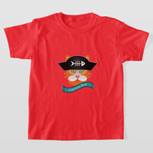 Capitaine Red - T-shirt de base pour enfants