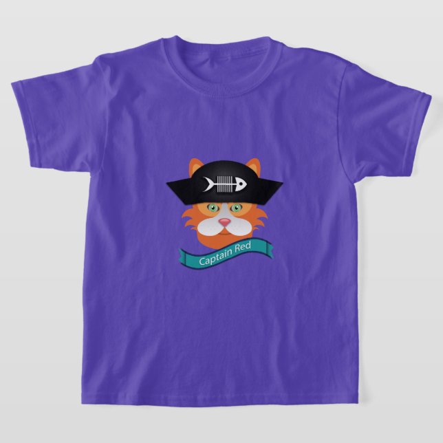 Capitaine Red - T-shirt de base pour enfants (Poser)