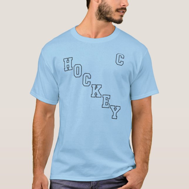 Capitaine T-Shirt d'hockey (Devant)