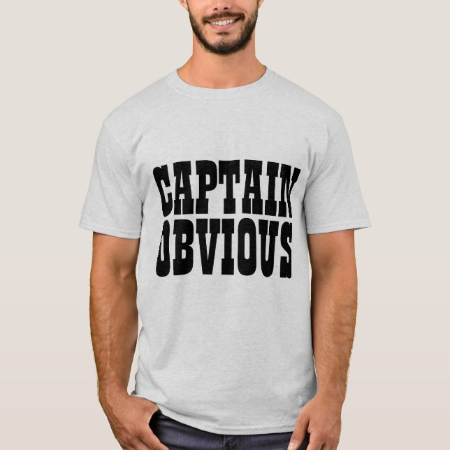 CAPITAINE T-shirts ÉVIDENTS (Devant)
